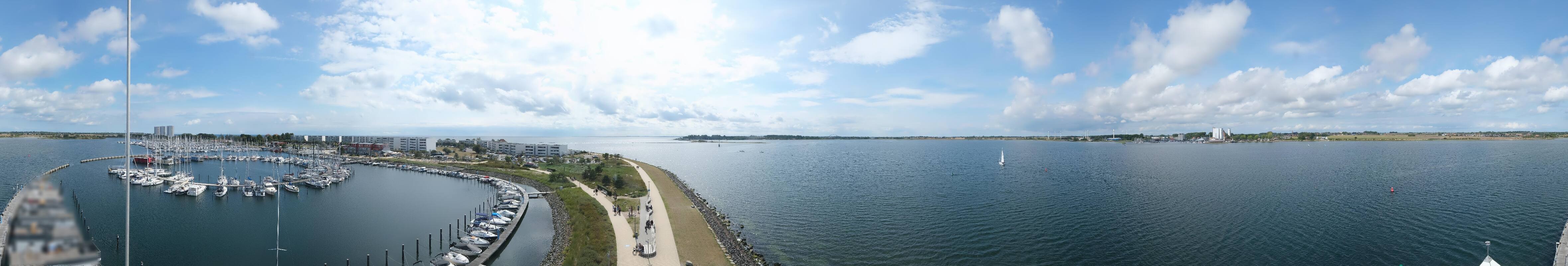 Archiv Foto Webcam Insel Fehmarn: Yachthafen Burgtiefe