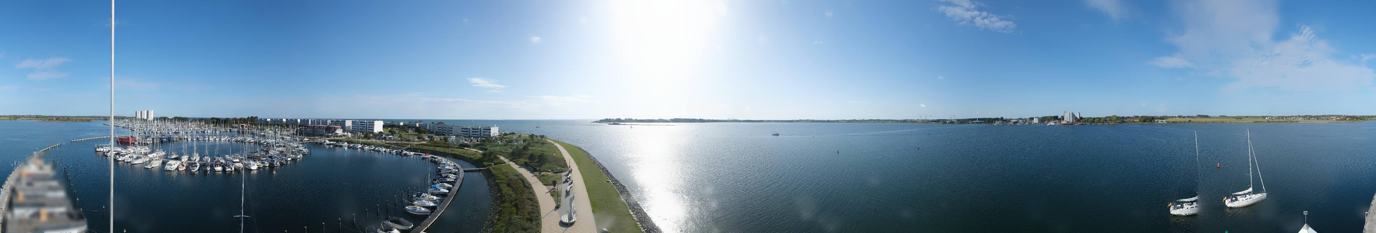 Archiv Foto Webcam Insel Fehmarn: Yachthafen Burgtiefe
