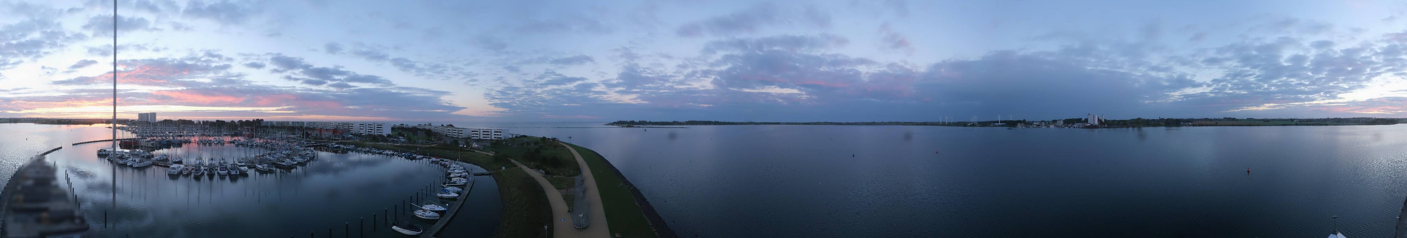 Archiv Foto Webcam Insel Fehmarn: Yachthafen Burgtiefe