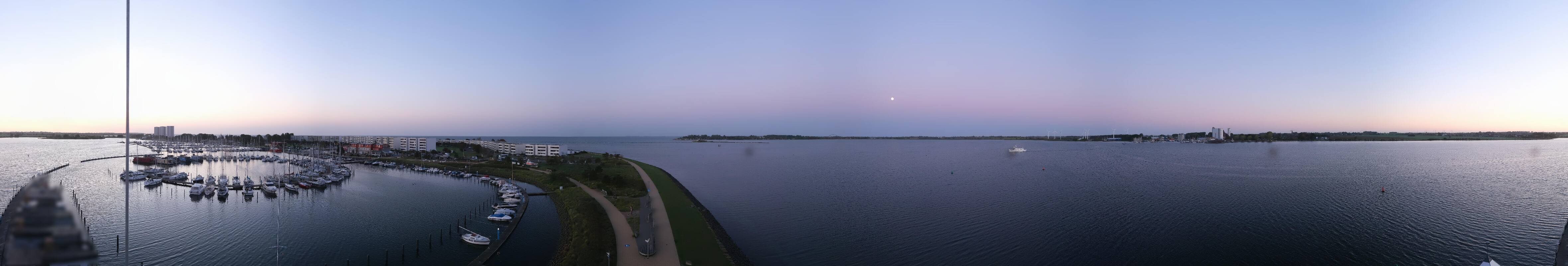 Archiv Foto Webcam Insel Fehmarn: Yachthafen Burgtiefe