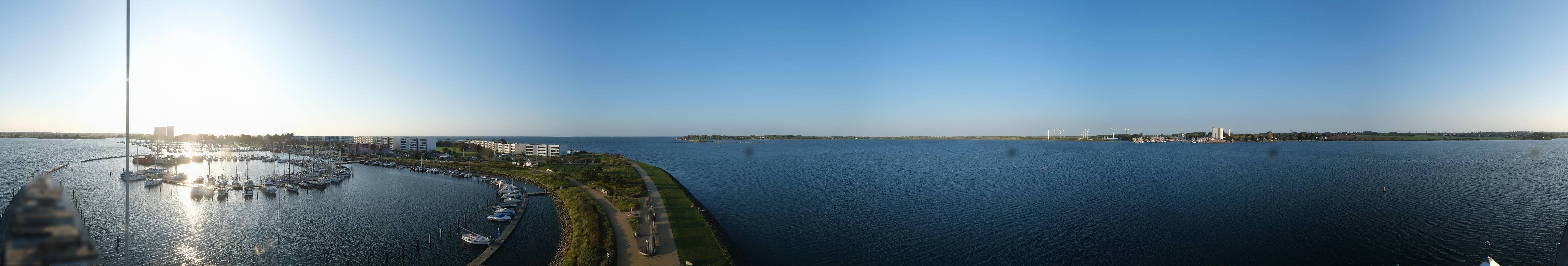 Archiv Foto Webcam Insel Fehmarn: Yachthafen Burgtiefe