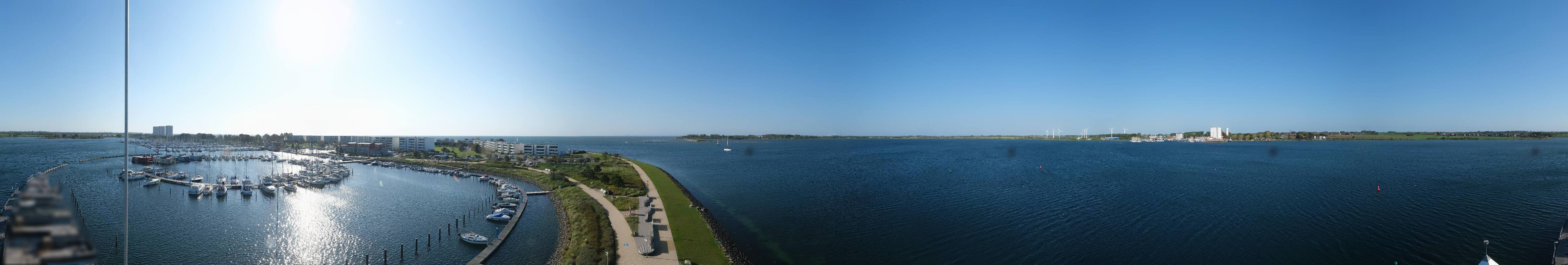Archiv Foto Webcam Insel Fehmarn: Yachthafen Burgtiefe