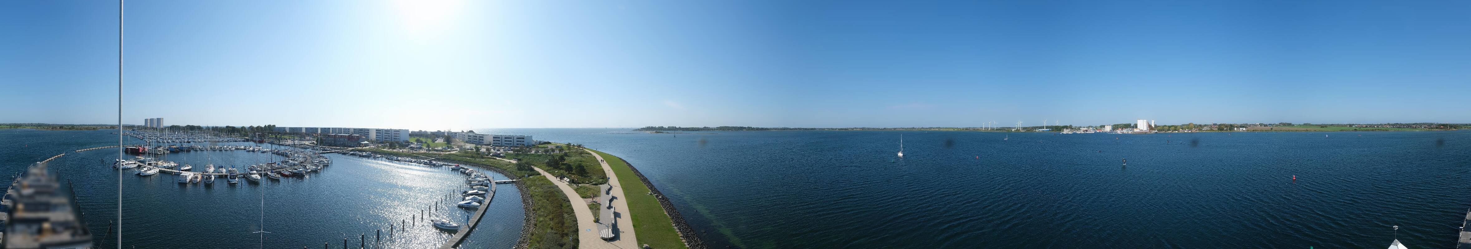 Archiv Foto Webcam Insel Fehmarn: Yachthafen Burgtiefe