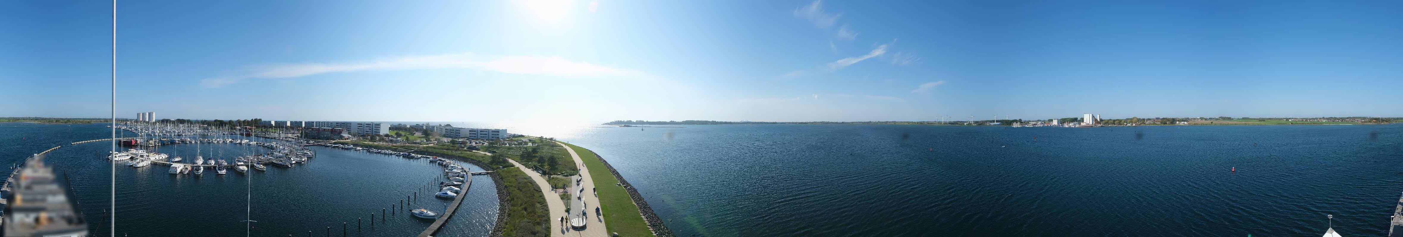Archiv Foto Webcam Insel Fehmarn: Yachthafen Burgtiefe