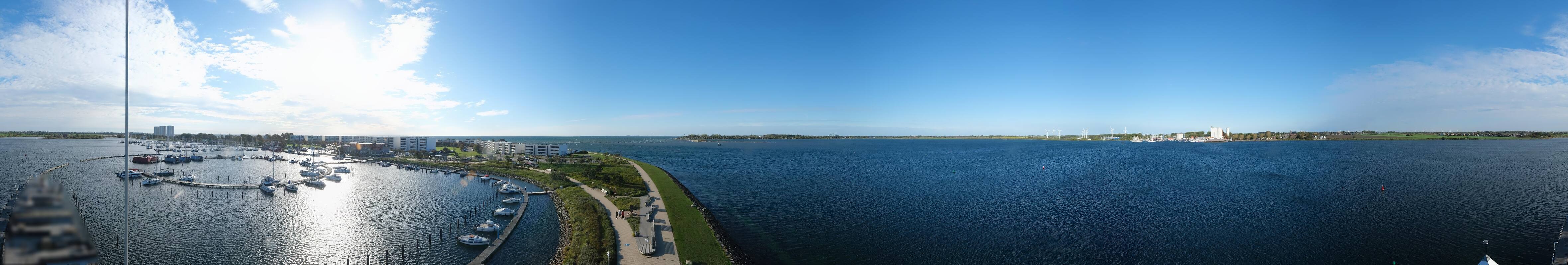 Archiv Foto Webcam Insel Fehmarn: Yachthafen Burgtiefe