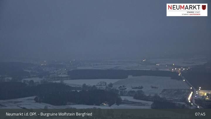 Archiv Foto Webcam Neumarkt in der Oberpfalz: Ausblick Burgruine Wolfstein