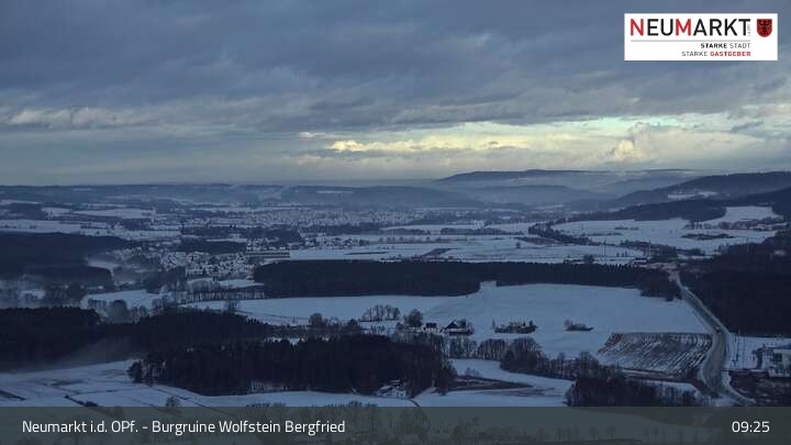 Archiv Foto Webcam Neumarkt in der Oberpfalz: Ausblick Burgruine Wolfstein