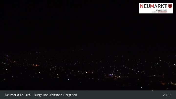 Archived image Webcam Neumarkt - View Wolfstein Castle