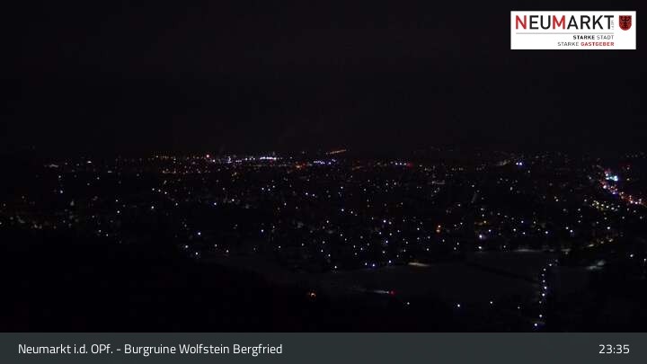 Archiv Foto Webcam Neumarkt in der Oberpfalz: Ausblick Burgruine Wolfstein