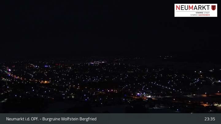 Archiv Foto Webcam Neumarkt in der Oberpfalz: Ausblick Burgruine Wolfstein