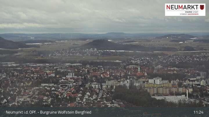 Archiv Foto Webcam Neumarkt in der Oberpfalz: Ausblick Burgruine Wolfstein