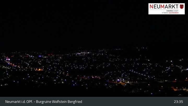 Archiv Foto Webcam Neumarkt in der Oberpfalz: Ausblick Burgruine Wolfstein