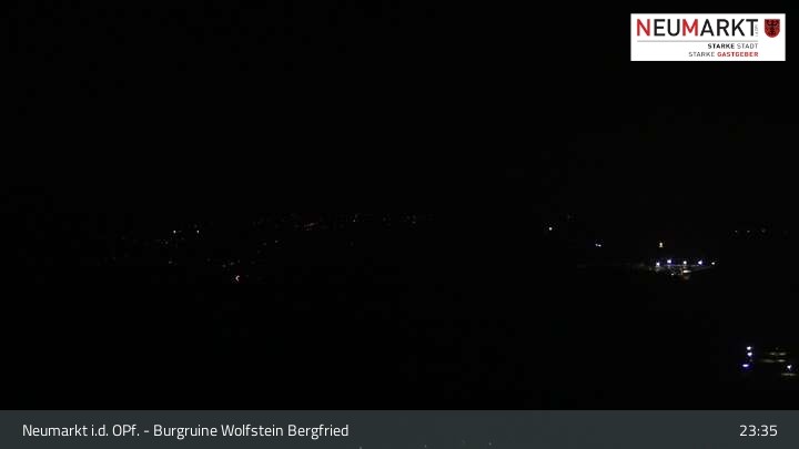 Archiv Foto Webcam Neumarkt in der Oberpfalz: Ausblick Burgruine Wolfstein