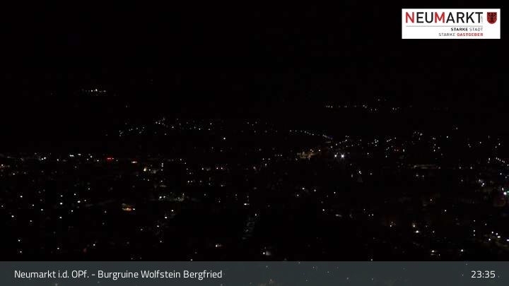 Archiv Foto Webcam Neumarkt in der Oberpfalz: Ausblick Burgruine Wolfstein