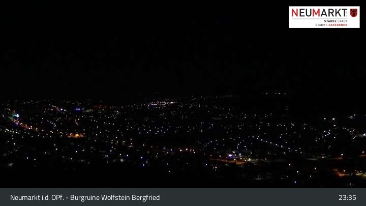 Archiv Foto Webcam Neumarkt in der Oberpfalz: Ausblick Burgruine Wolfstein