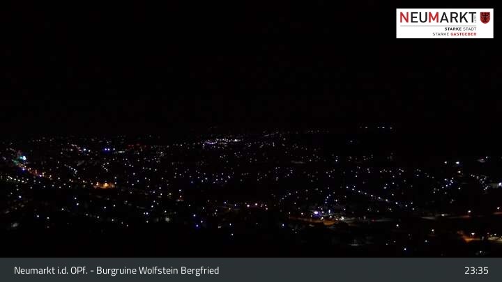 Archived image Webcam Neumarkt - View Wolfstein Castle