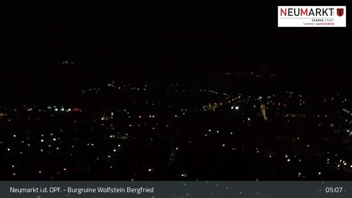Archiv Foto Webcam Neumarkt in der Oberpfalz: Ausblick Burgruine Wolfstein