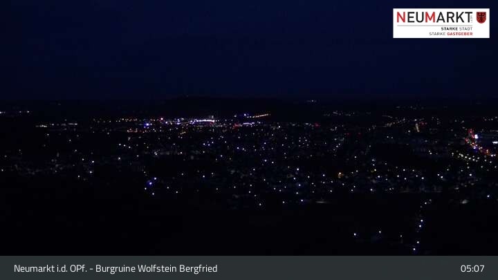 Archiv Foto Webcam Neumarkt in der Oberpfalz: Ausblick Burgruine Wolfstein