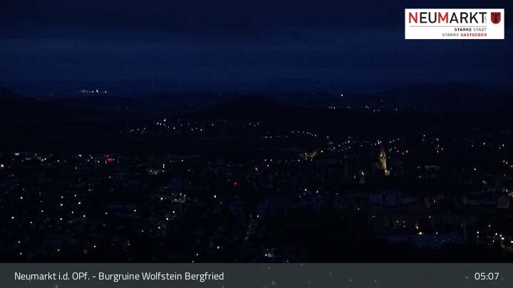 Archiv Foto Webcam Neumarkt in der Oberpfalz: Ausblick Burgruine Wolfstein