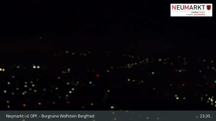 Archiv Foto Webcam Neumarkt in der Oberpfalz: Ausblick Burgruine Wolfstein
