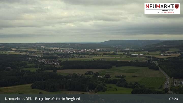 Archiv Foto Webcam Neumarkt in der Oberpfalz: Ausblick Burgruine Wolfstein