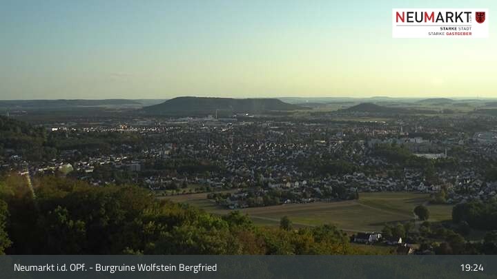 Archiv Foto Webcam Neumarkt in der Oberpfalz: Ausblick Burgruine Wolfstein