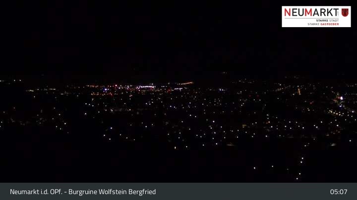 Archived image Webcam Neumarkt - View Wolfstein Castle