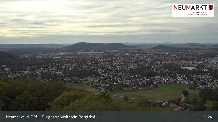Archiv Foto Webcam Neumarkt in der Oberpfalz: Ausblick Burgruine Wolfstein