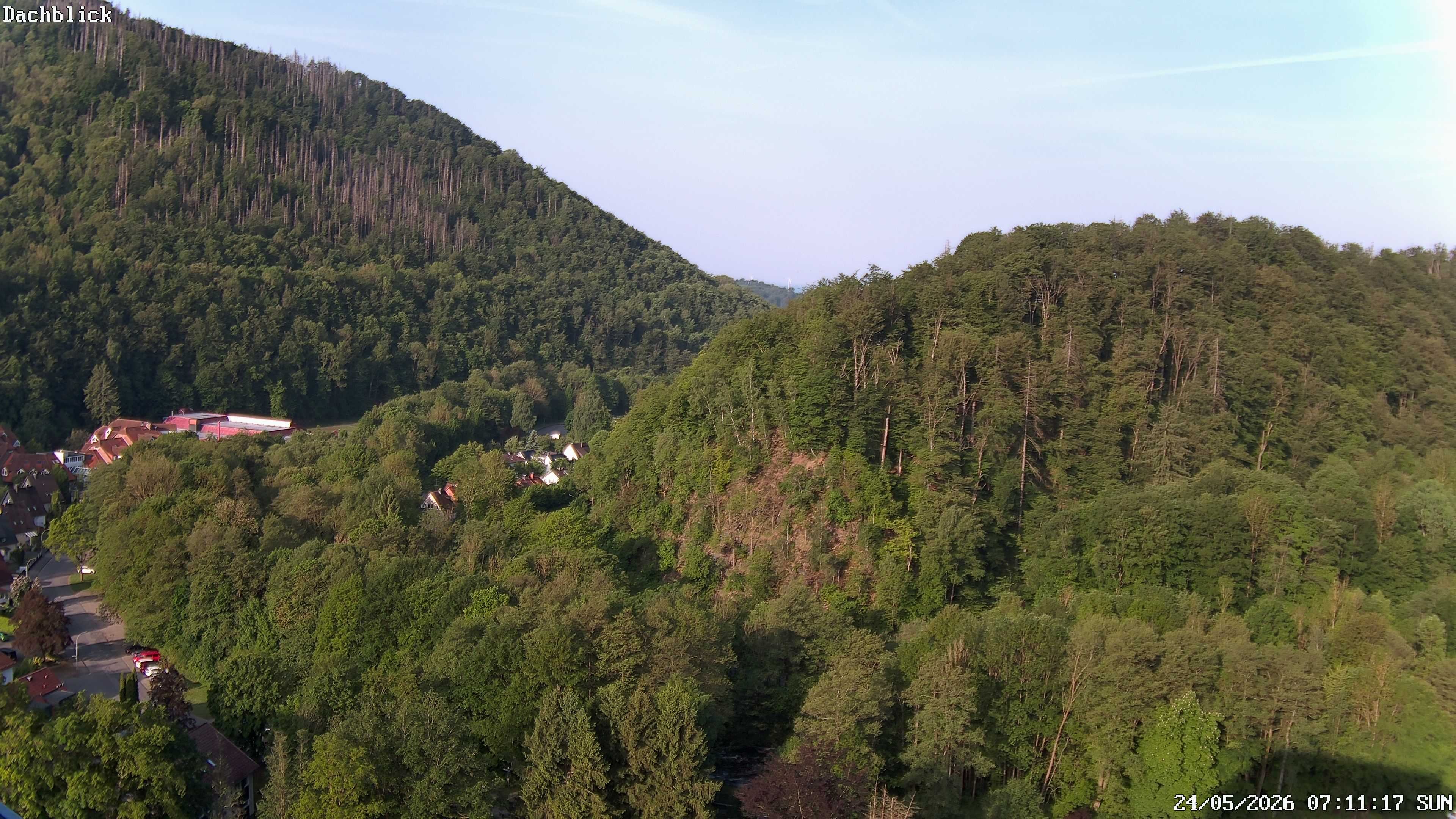 Archived image Webcam Bad Lauterberg: View Panoramic Hotel