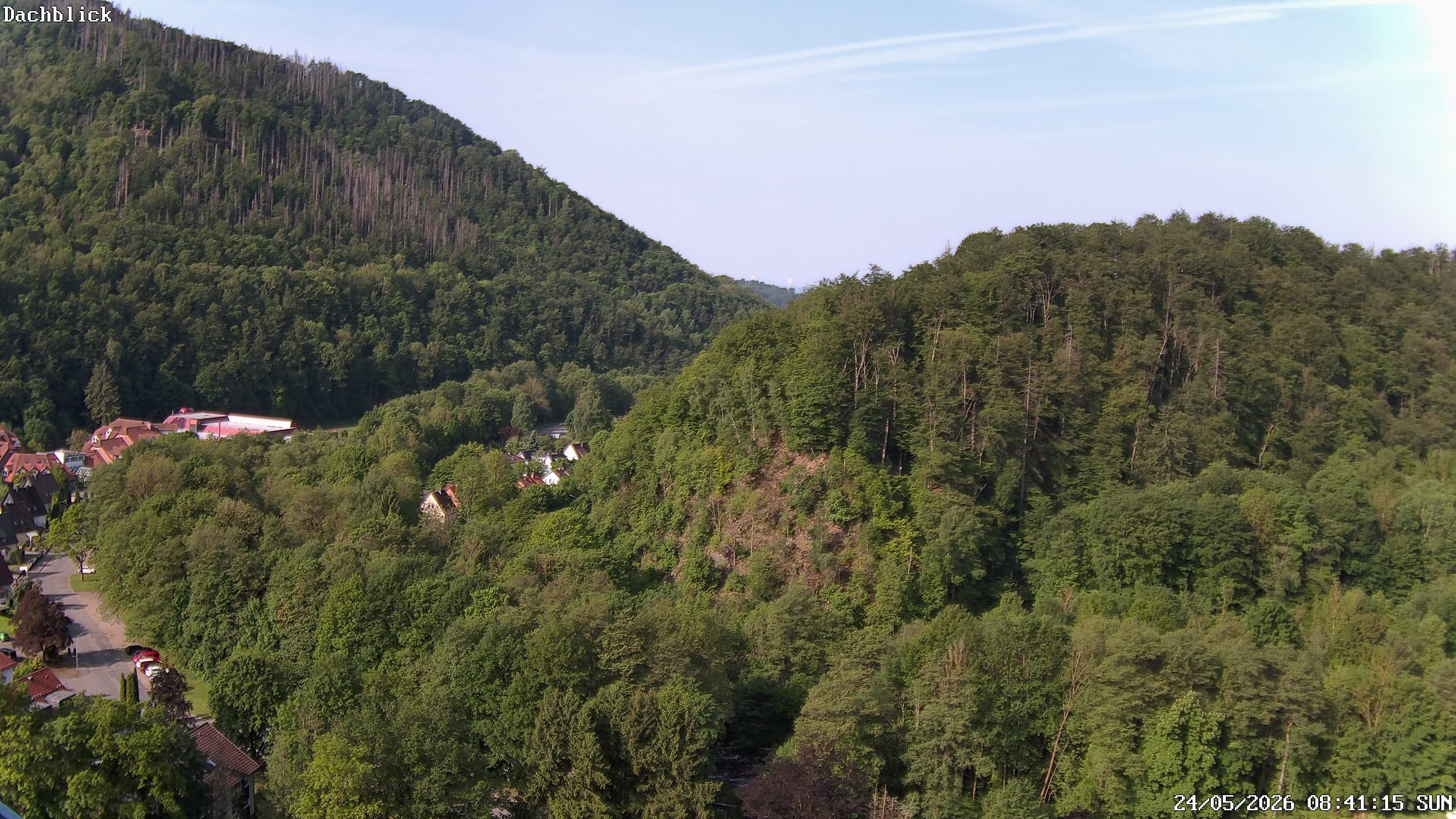 Archived image Webcam Bad Lauterberg: View Panoramic Hotel