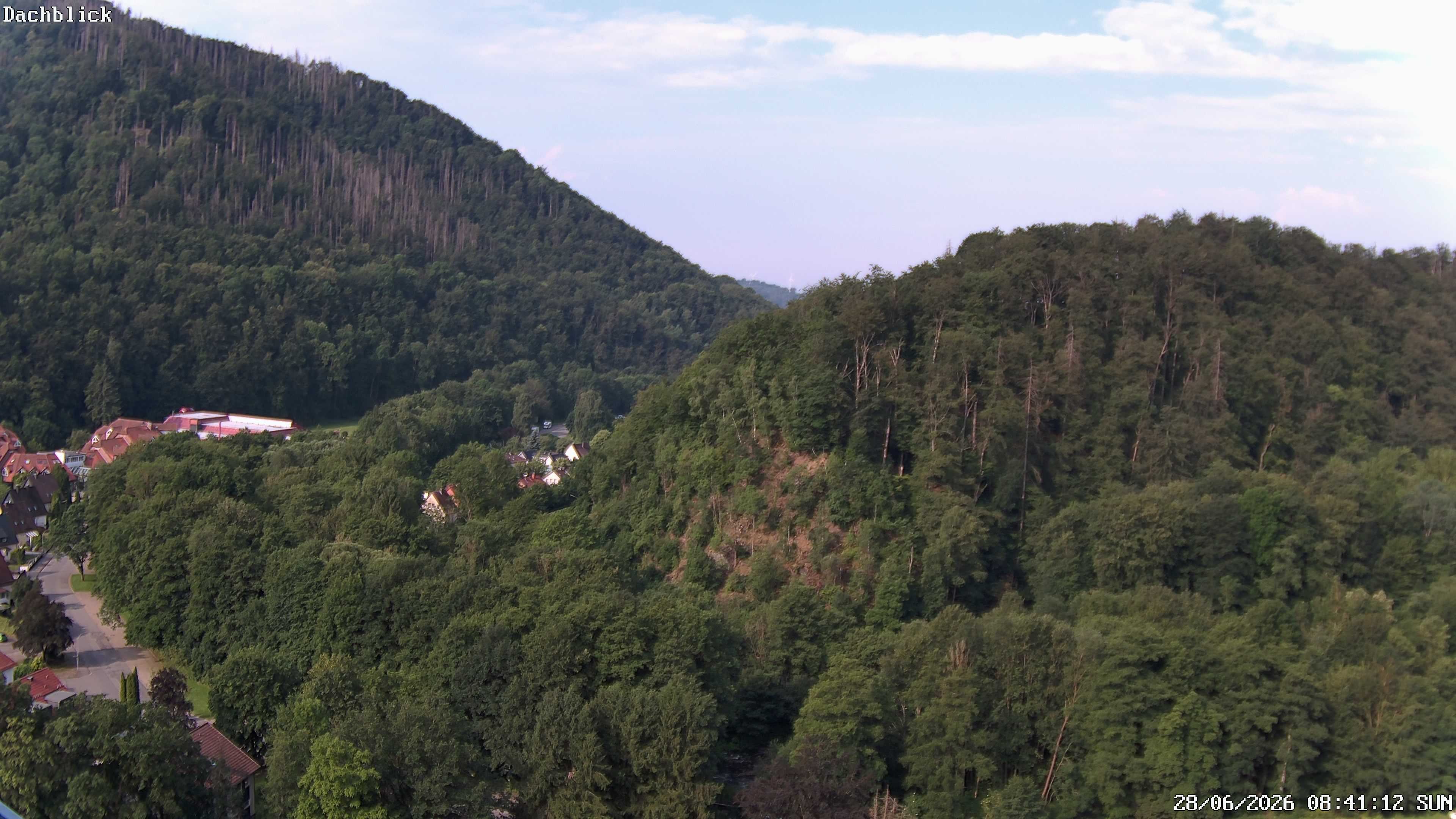 Archived image Webcam Bad Lauterberg: View Panoramic Hotel