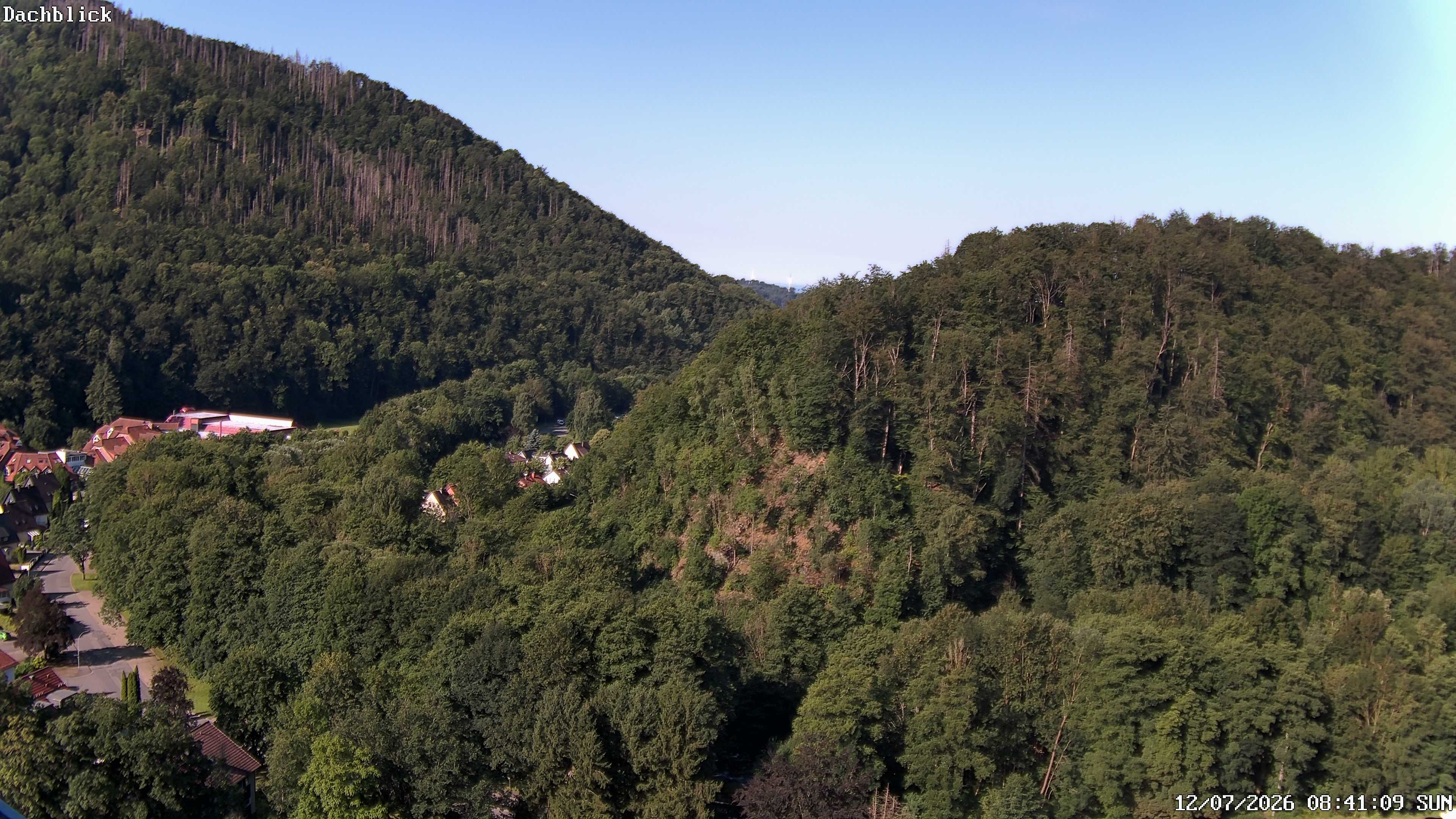 Archived image Webcam Bad Lauterberg: View Panoramic Hotel