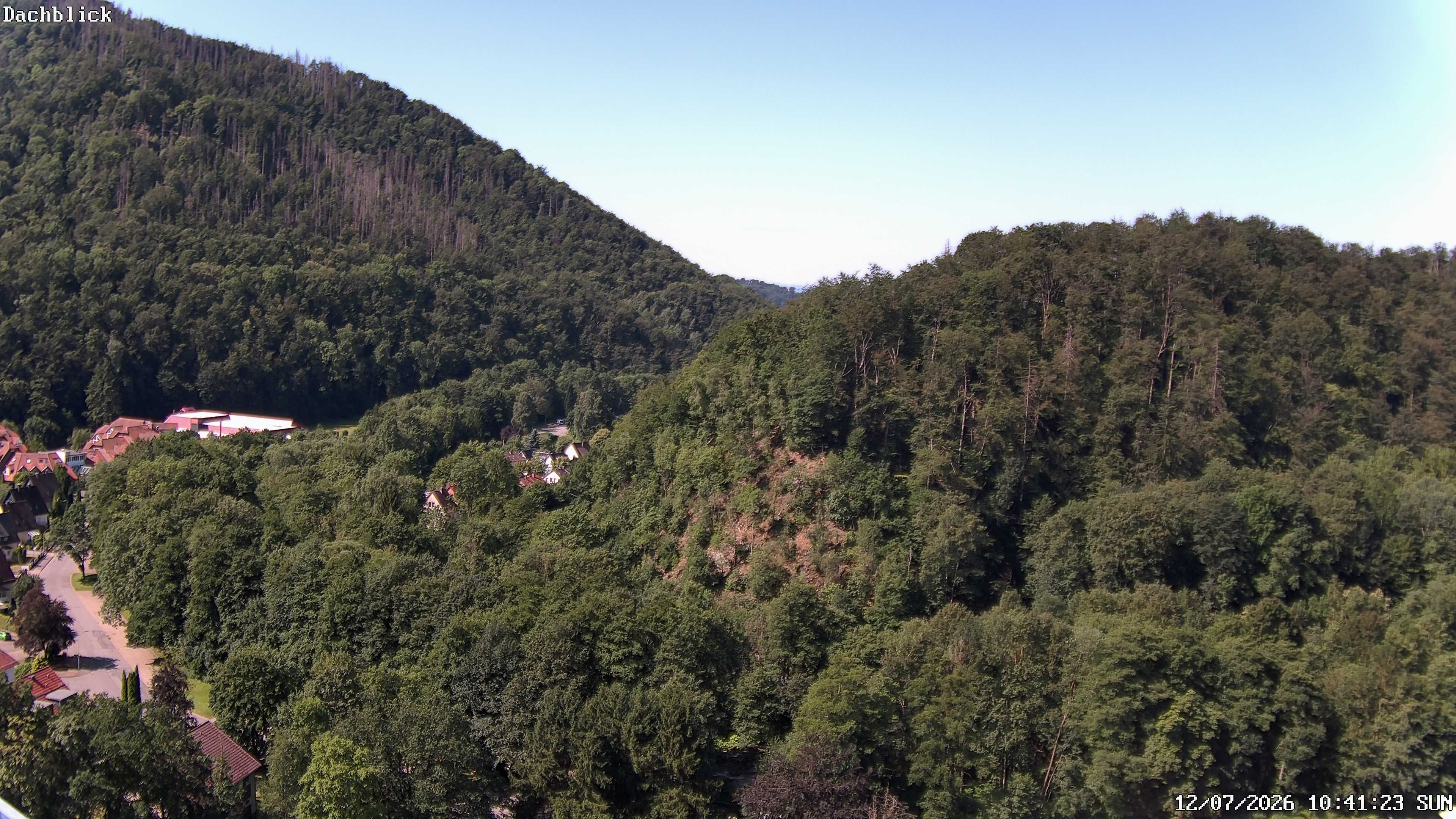 Archived image Webcam Bad Lauterberg: View Panoramic Hotel