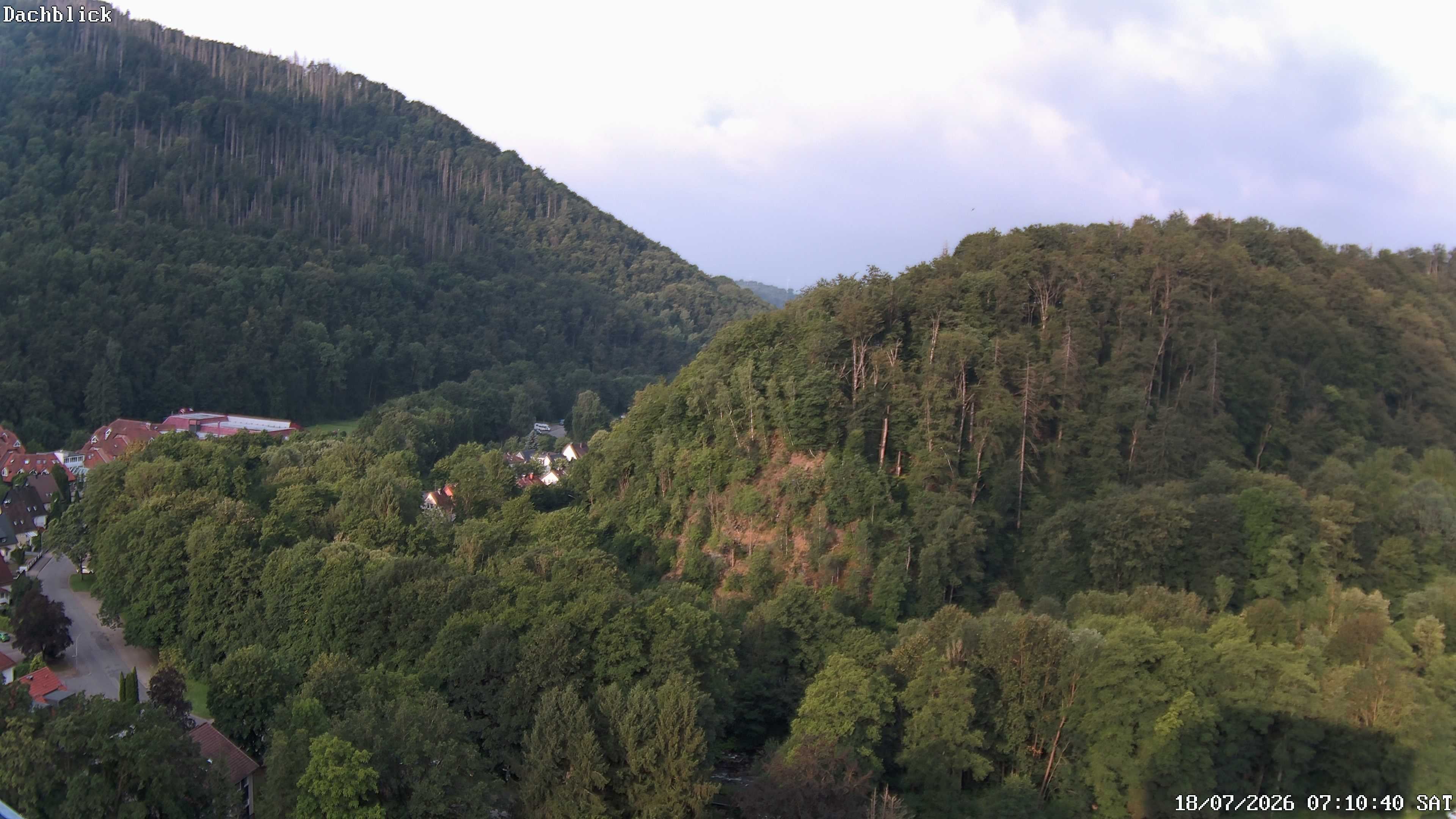 Archived image Webcam Bad Lauterberg: View Panoramic Hotel