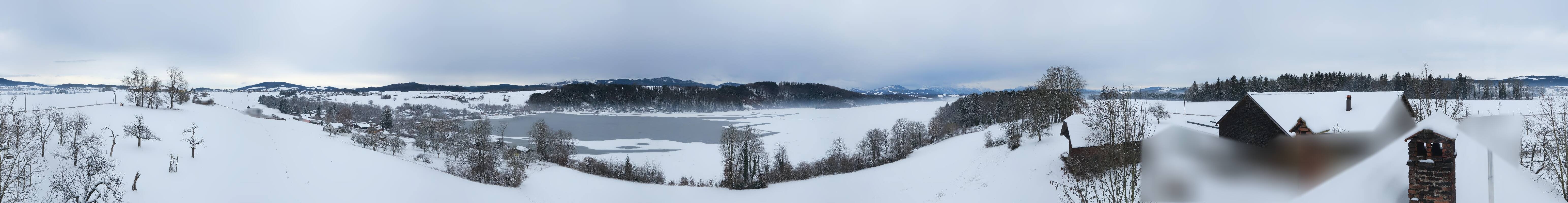 Archiv Foto Webcam Wallersee: Blick auf Neumarkt die Ostbucht