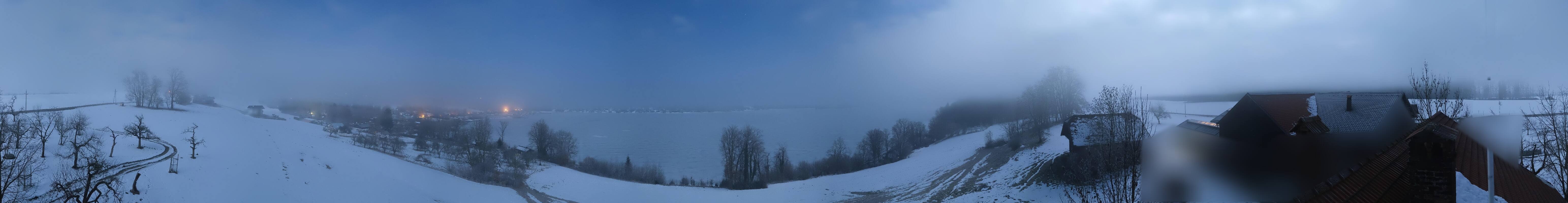 Archiv Foto Webcam Wallersee: Blick auf Neumarkt die Ostbucht