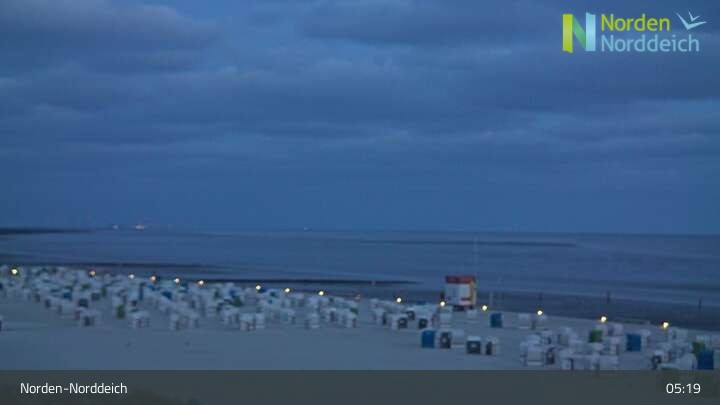 Archiv Foto Webcam Strand Norddeich
