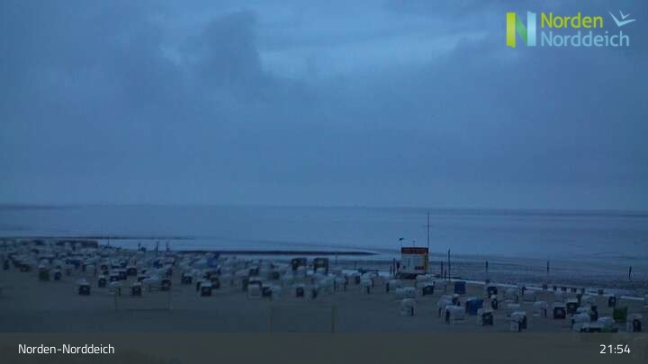 Archiv Foto Webcam Strand Norddeich