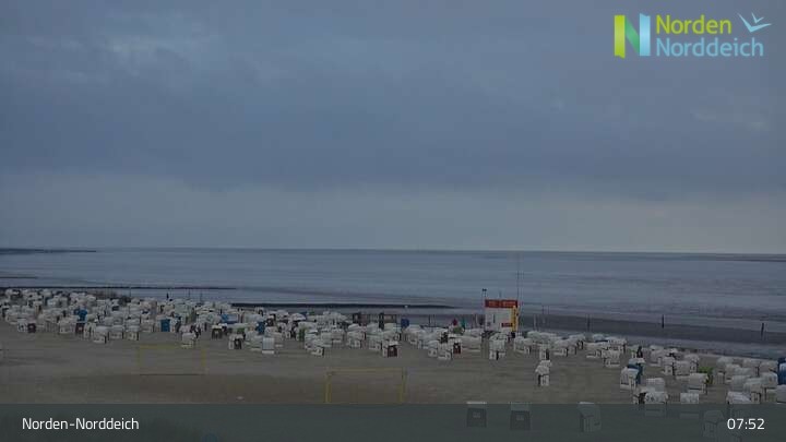 Archiv Foto Webcam Strand Norddeich