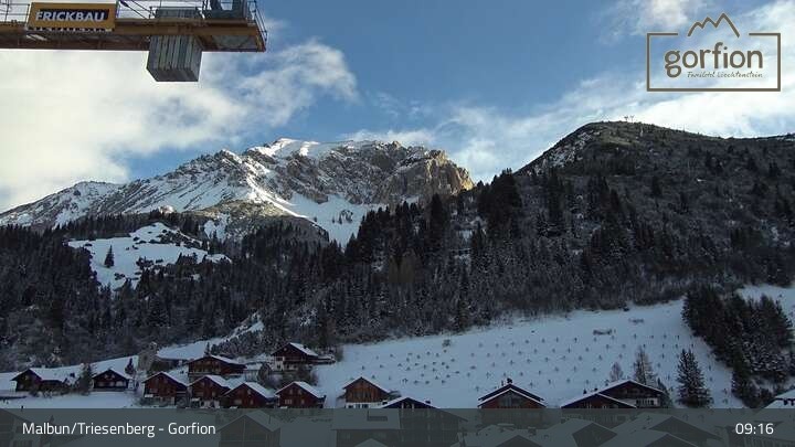 Archiv Foto Webcam Malbun: Hotel Gorfion
