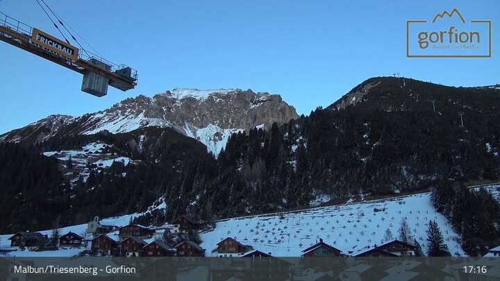 Archiv Foto Webcam Malbun: Hotel Gorfion