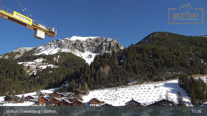 Archiv Foto Webcam Malbun: Hotel Gorfion