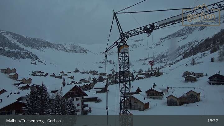 Archived image Webcam Malbun - Familotel Gorfion