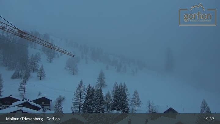 Archiv Foto Webcam Malbun: Hotel Gorfion