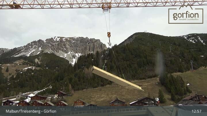 Archived image Webcam Malbun - Familotel Gorfion