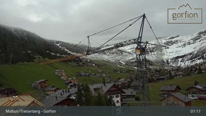 Archiv Foto Webcam Malbun: Hotel Gorfion