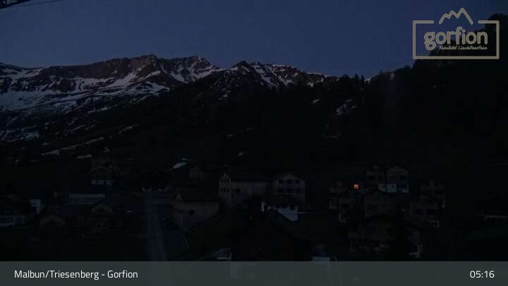 Archiv Foto Webcam Malbun: Hotel Gorfion
