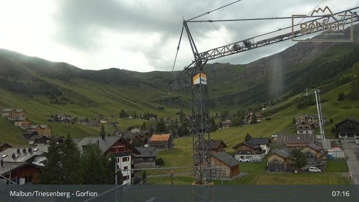 Archiv Foto Webcam Malbun: Hotel Gorfion
