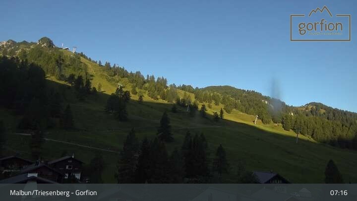 Archived image Webcam Malbun - Familotel Gorfion