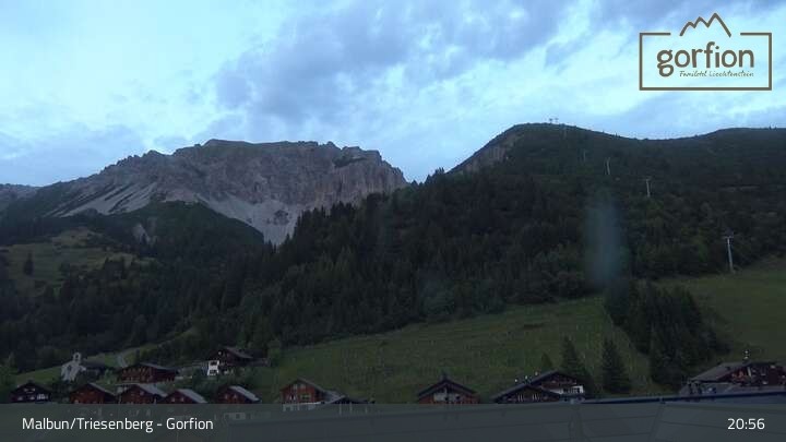 Archiv Foto Webcam Malbun: Hotel Gorfion